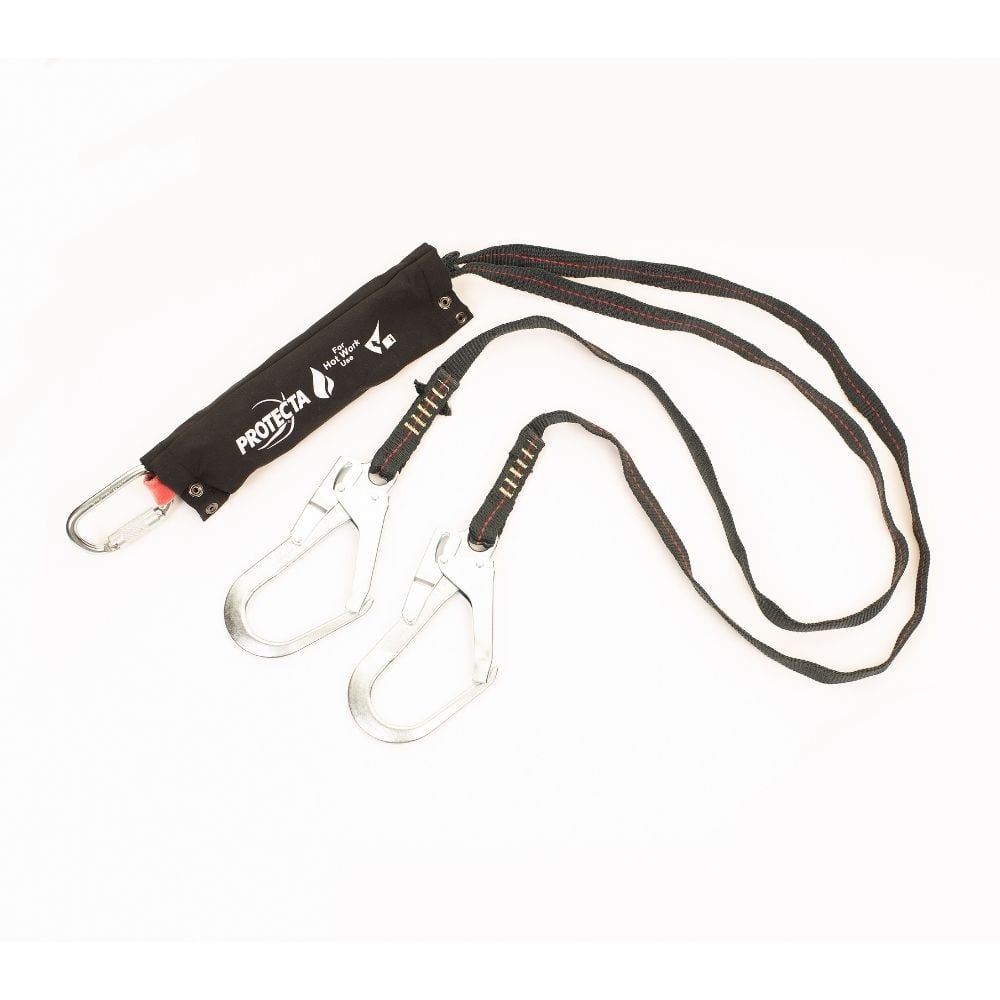 3M AE5320KBF Kaynakçı Şok Emicili Lanyard ,Kevlar Çift Kol 2M