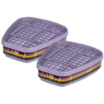 3M 6059 ABEK1 Organik,İnorganik,Asit,Amonyak Gazı ve Buhar Filtre