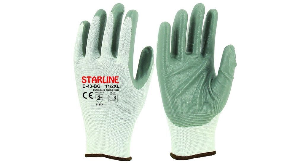 E-43-BG NİTRİL ELDİVEN