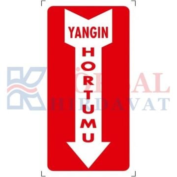 YANGIN HORTUMU ( AŞAĞI) - İKAZ LEVHASI