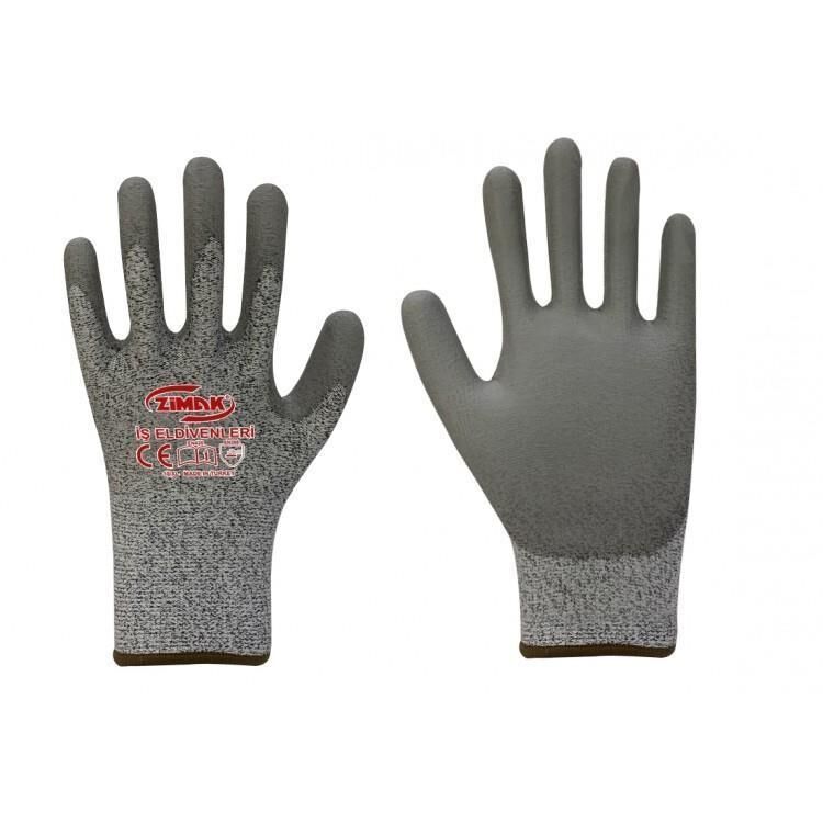 ZİMAK PROFESYONEL İŞ ELDİVENİ EL-112 CT3 NO:10
