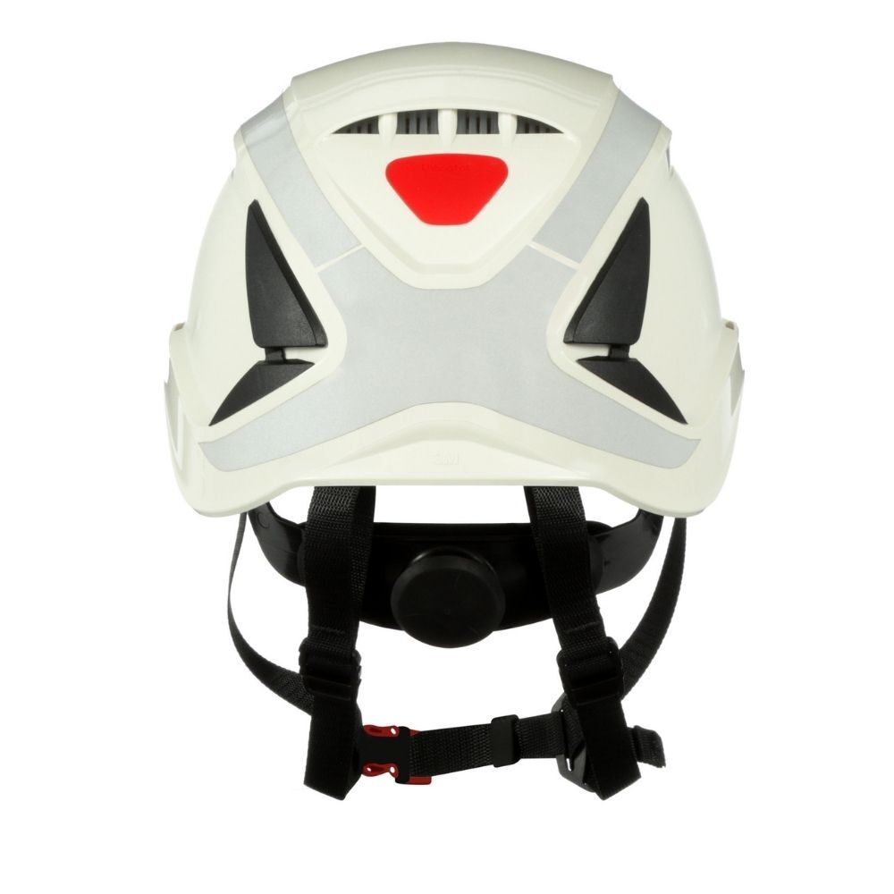 3M SecureFit X5000 Güvenlik Bareti, Havalandırmalı, reflektifli, CE, Beyaz, X5001V-CE