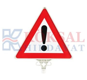 UT2805 Dikkat Uyarı Levhası ÇİFT YÖN