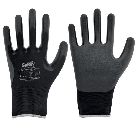 NİTRİL POLYESTER (SİYAH) NO:10