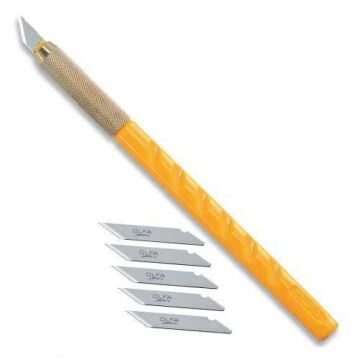 OLFA AK-1 KRETUAR MAKET BIÇAĞI (25 ADET YEDEK BIÇAKLI)