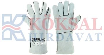 STARLİNE E-071 DERİ KAYNAK ELDİVENİ