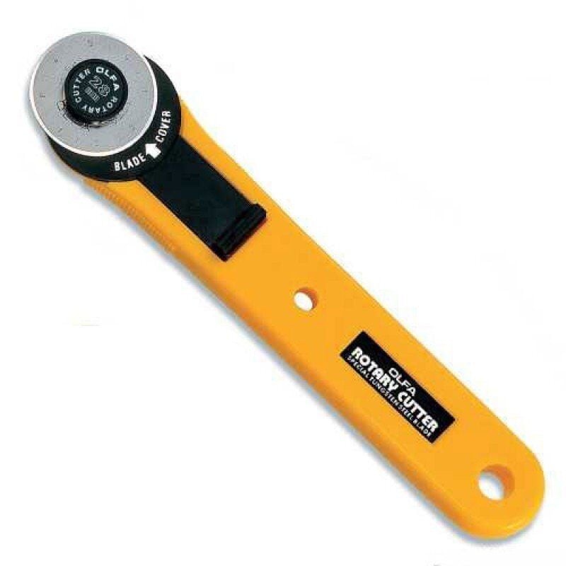 OLFA RTY-1/G ROTARY YUVARLAK MAKET BIÇAĞI (28MM ÇAPLI DAR TASARIM)