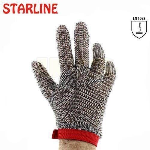 STANDARD Metal Örgü 5 Parmak Eldiven