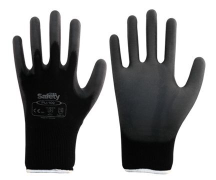 PU HASSAS MONTAJ ELDİVENİ (SİYAH)  NO:10