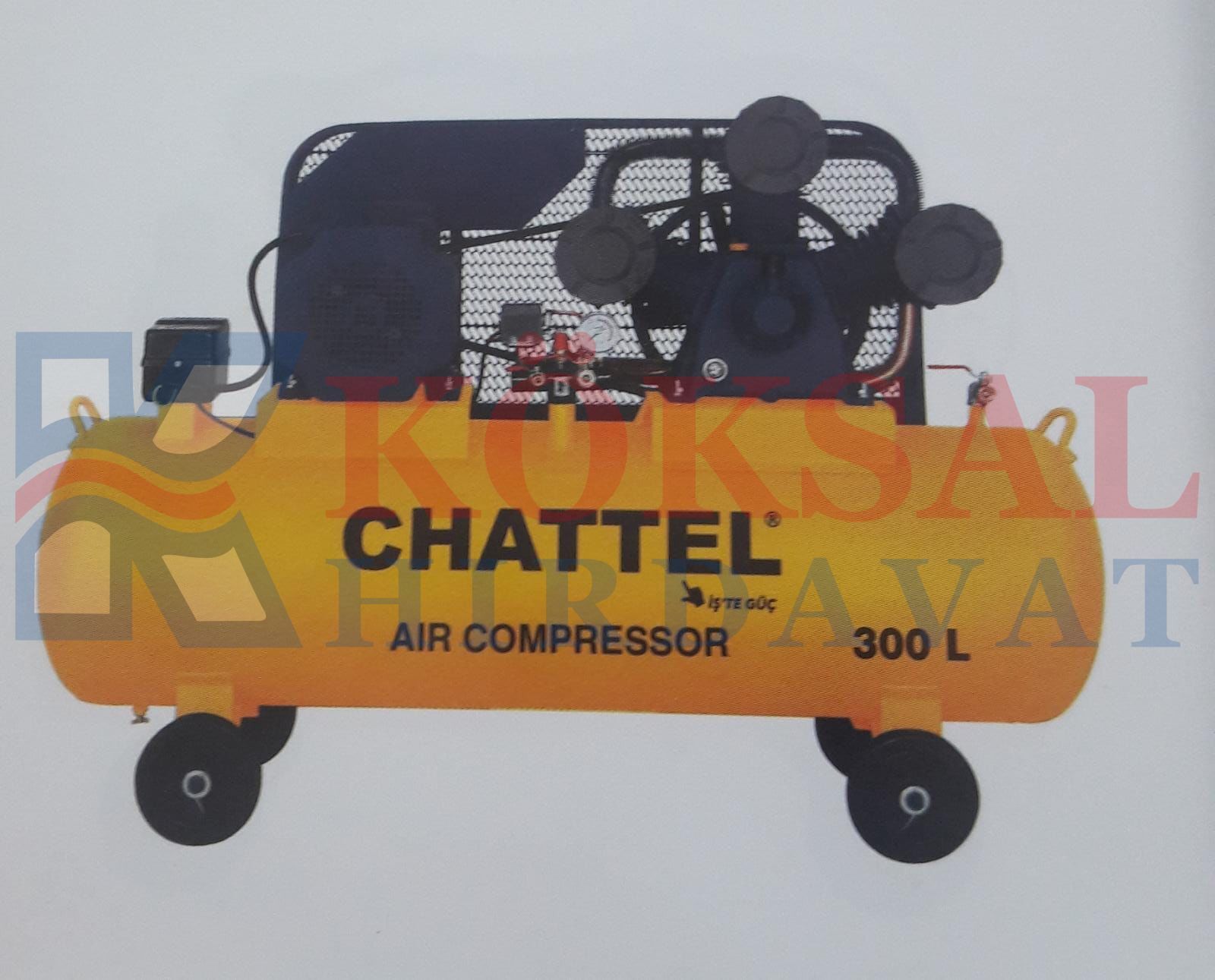 CHT 1232 SESLİ-YAĞLI HAVA KOMPRESÖRÜ (MONOFAZE)