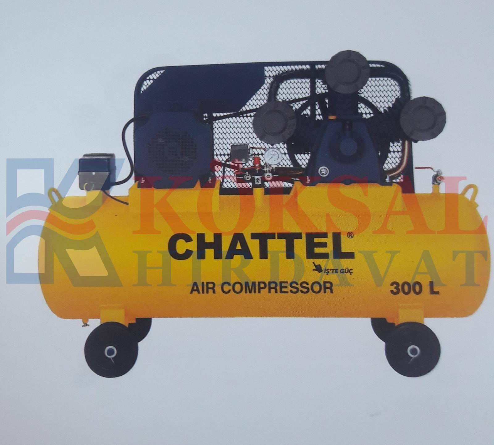 CHT 1233 SESLİ-YAĞLI HAVA KOMPRESÖRÜ (TRİFAZE)