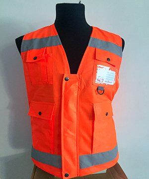 Turuncu Haritacı İkaz Yeleği