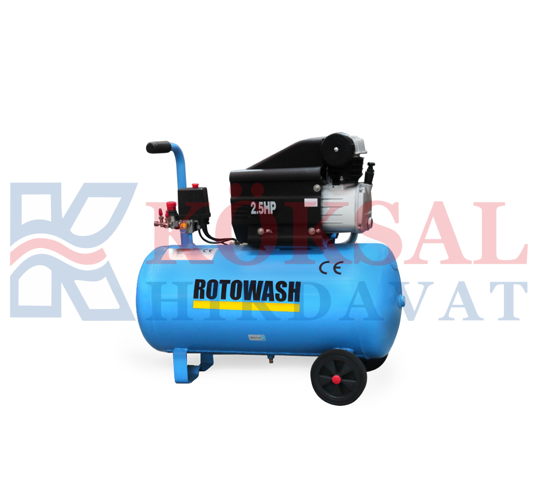 50 LT Tek Kademeli Kompresör