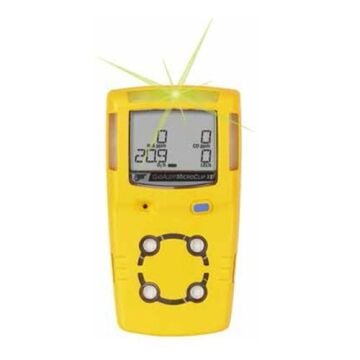 HONEYWELL GasAlertMicroClip XL gaz dedektörü H2S, CO, O2, LEL (patlayıcı gazların tamamı) Çoklu Gaz Dedektörü