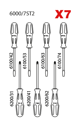 6000 ART TORNAVİDA TAKIMI 7 PARÇA