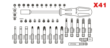 VT/5000 BİTS UÇ TAKIMI