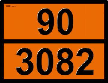 UN 90/3082 TURUNCU PLAKA