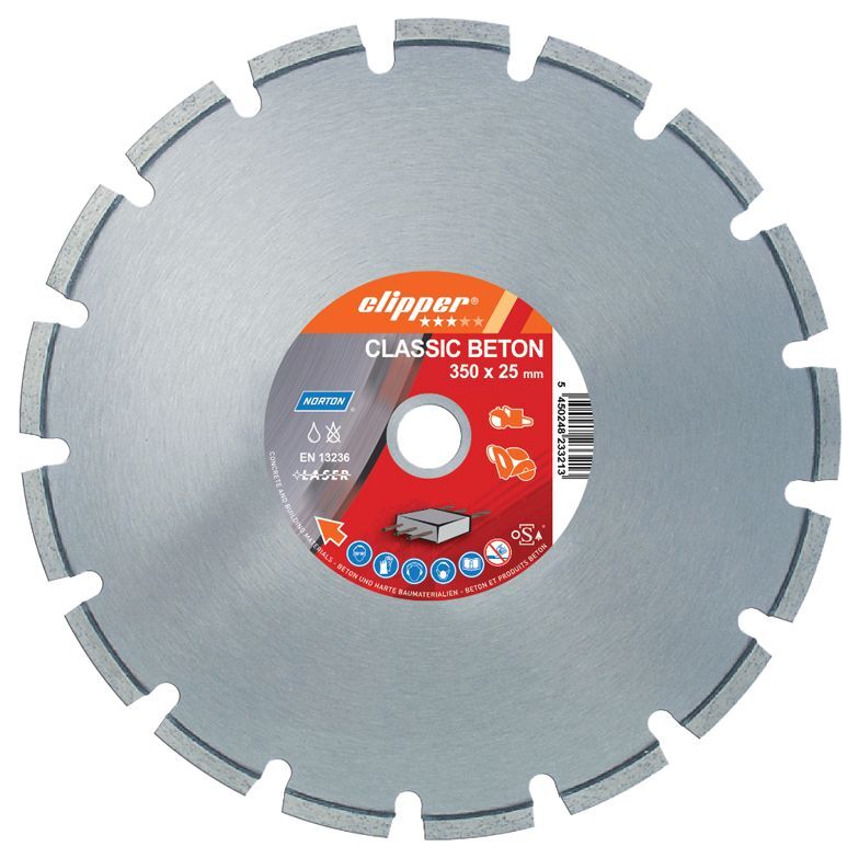 CLIPPER CLASSIC BETON 350x25.4