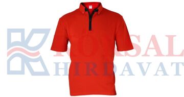 SC-02-F  FERMUARLI GÖMLEK YAKA TİŞÖRT