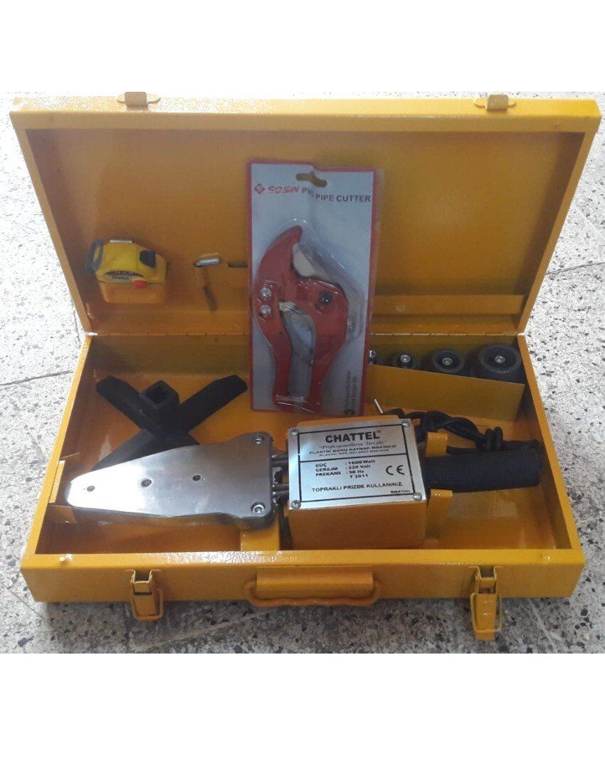 CHATTEL PPRC PLASTİK BORU KAYNAK MAKİNASI