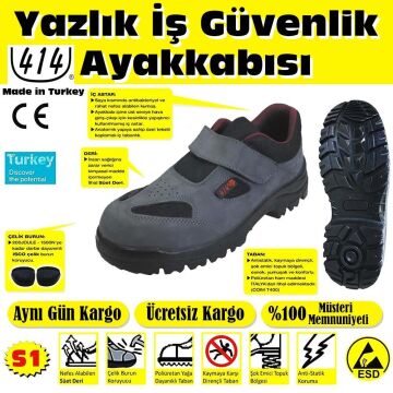 414 S1 Yazlık İş Ayakkabısı