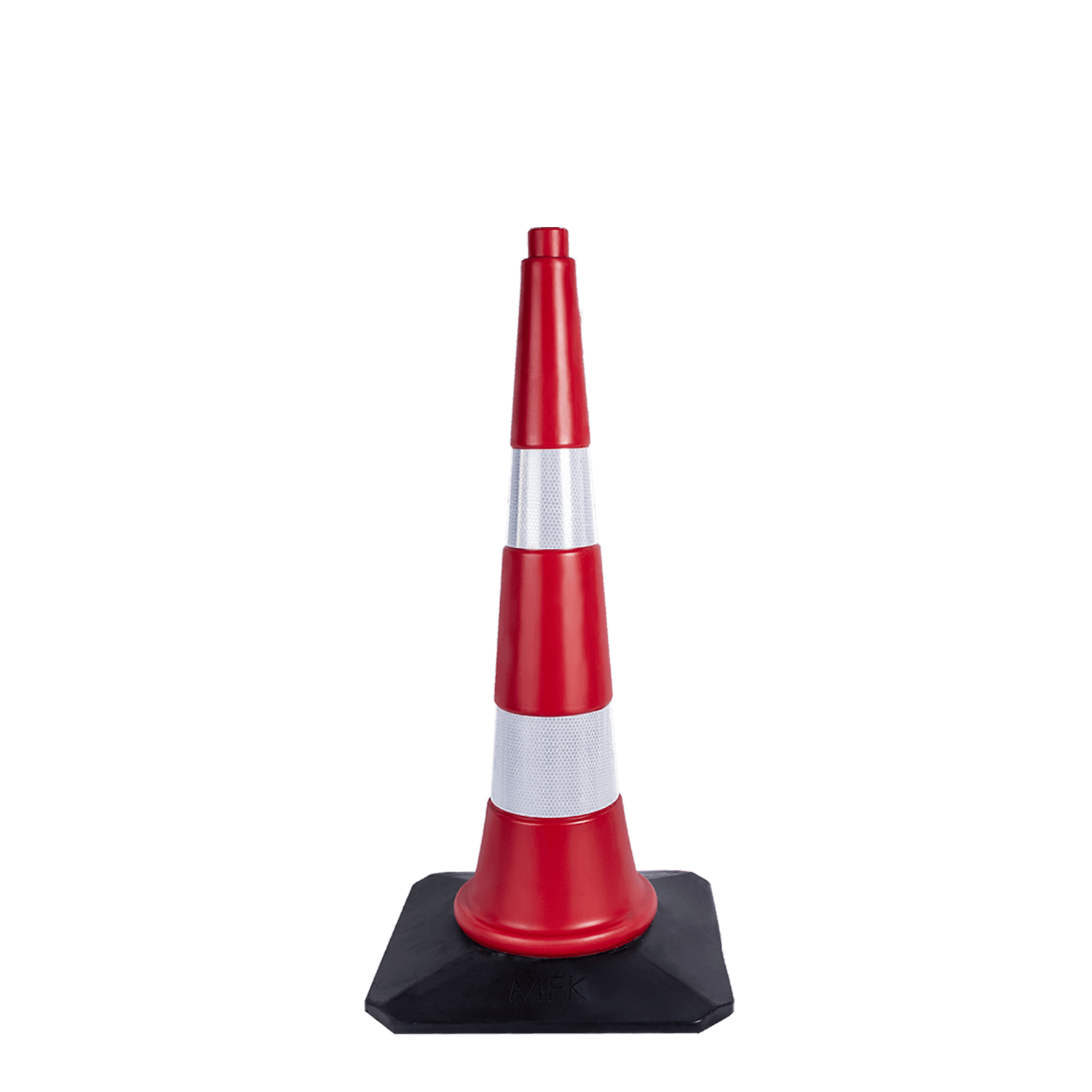 MFK 3575 TRAFİK VE REKLAM KONİSİ 75 CM (KAUÇUK TABANLI)
