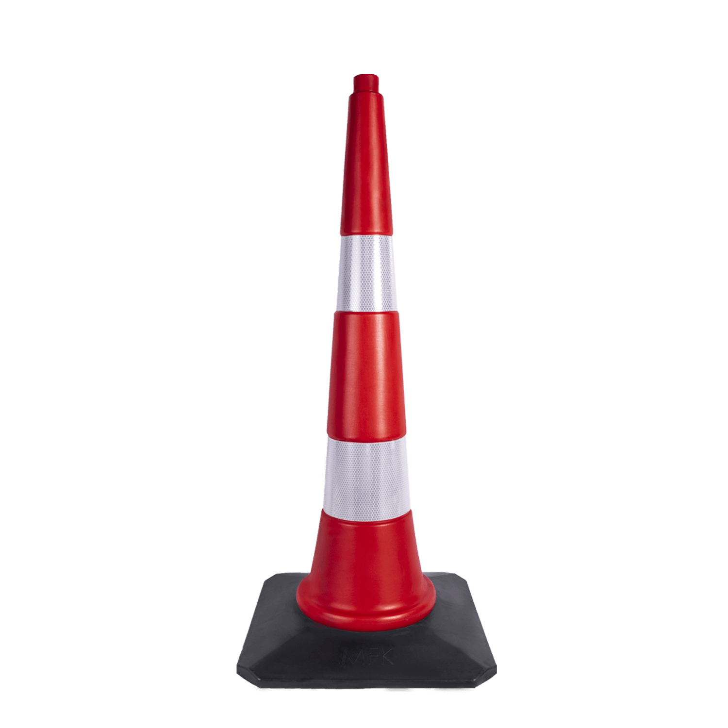 MFK 3590 TRAFİK VE REKLAM KONİSİ 90 CM (KAUÇUK TABANLI)