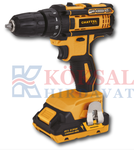 CHATTEL CHT-4421 AKÜLÜ DARBELİ MATKAP