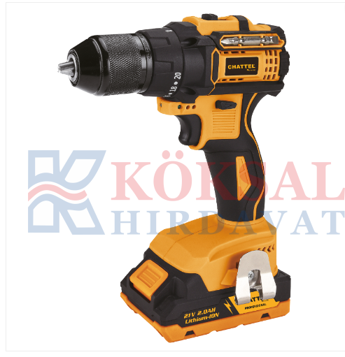 CHATTEL CHT-4425 AKÜLÜ DARBELİ MATKAP