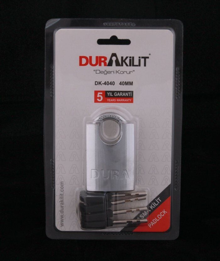 DURAKILIT DK4040 KROM ASMA KILIT 40mm