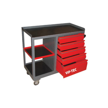 Vip-Tec TAŞIMA ARABASI RAFLI - BOŞ 5 ÇEKMECELİ