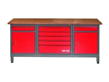 Vip-Tec ÇALIŞMA TEZGAHI 7 ÇEKMECELİ