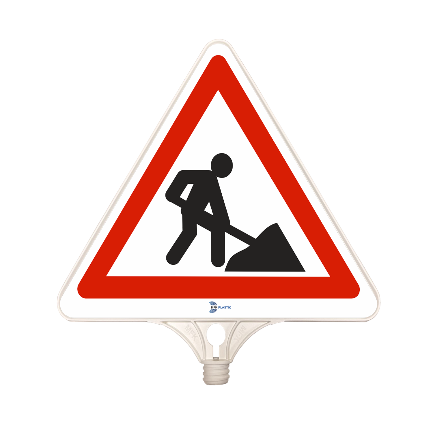 MFK 9201 İLERİDE YOL ÇALIŞMASI VAR LEVHASI (ÇİFT TARAFLI)