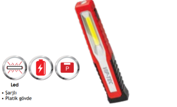 Vip-Tec ŞARJLI LED EL FENERİ - VT891060