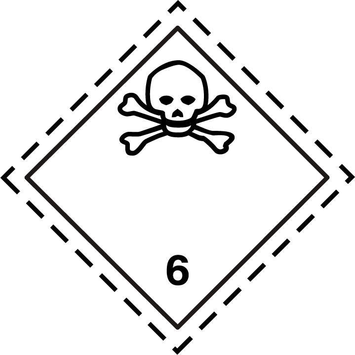 Sınıf 6.1 Tehlike Levhası