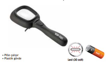 Vip-Tec 6 LED LAMBALI BÜYÜTEÇ