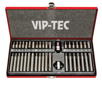 1/2'' - 3/8'' KAPSAMLI LOKMALI BİTS TAKIMI - 40 PARÇA