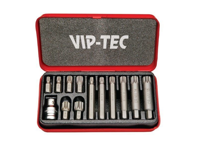 1/2'' SPLINE LOKMALI BİTS TAKIMI - 13 PARÇA