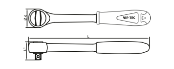 1/2'' PROFESYONEL CIRCIR KOLU - VT116010