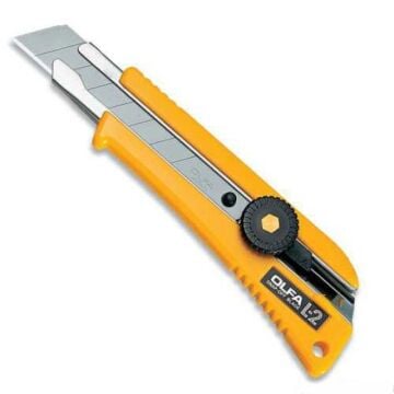 OLFA L-2 ÇOK AMAÇLI KAYMAZ KAUÇUK SAPLI GENİŞ MAKET BIÇAĞI