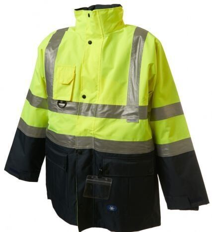 Parka İşçi 5 in 1 İçi Çıkmalı Sarı JN 1003/3M REF.