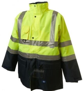 Parka İşçi 5 in 1 İçi Çıkmalı Sarı JN 1003/3M REF.