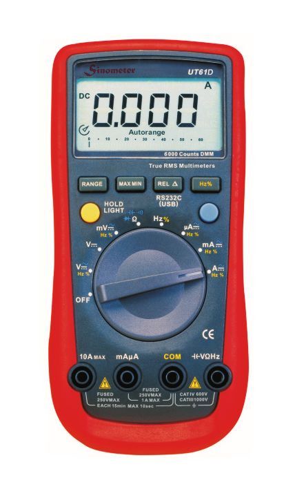 BILGISAYAR BAGLANTILI T-RMS MULTIMETRE U