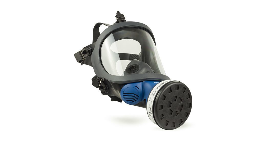 3000-C EPDM Tek Filtreli Tam Yüz Maskesi