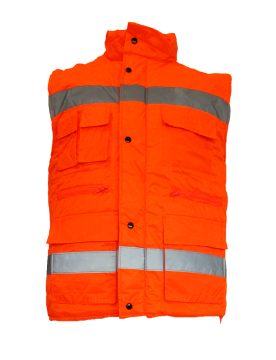 JN1062 Oxford Çift Taraflı Yelek Turuncu