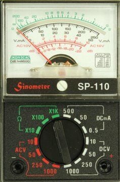 ANALOG VOLTMETRE SP110