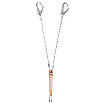 EKS-242 Şok Emicili Elastik Çift Bacaklı Lanyard