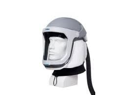 Dräger X-plore 8000 Vizörlü Kask PC Vizör L2T2 Açılır kapanır vizör, Tychem 2000 boyun koruyucu kılıf (T2)