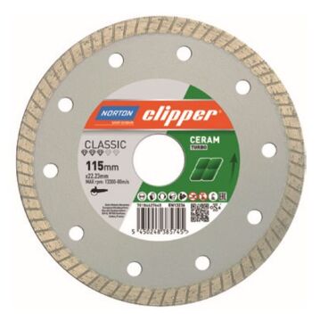 NORTON CLASSIC CERAM XT 125mm 27646