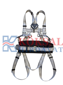 KP30 Kulaklı Düşüş Durdurma ve Konumlandırma Kemeri Kolon Halatlı
